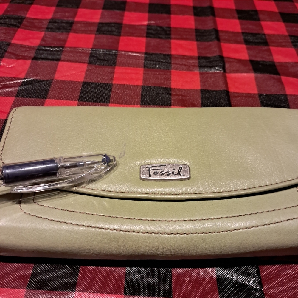Fossil Green‎ Wallet Classic Design - Picture 5 of 5